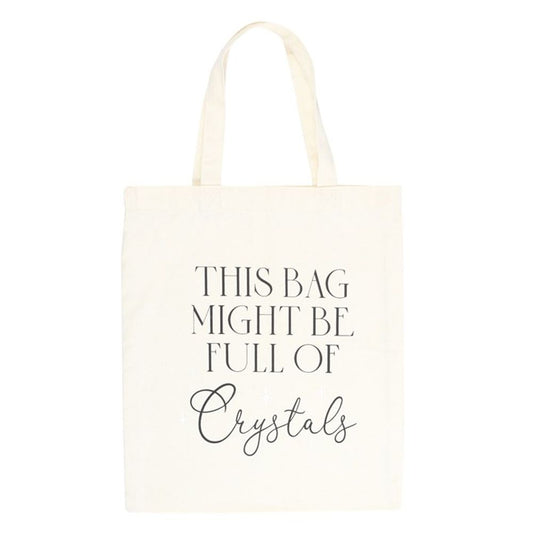 Full of Crystals Poly cotton Tote Bag