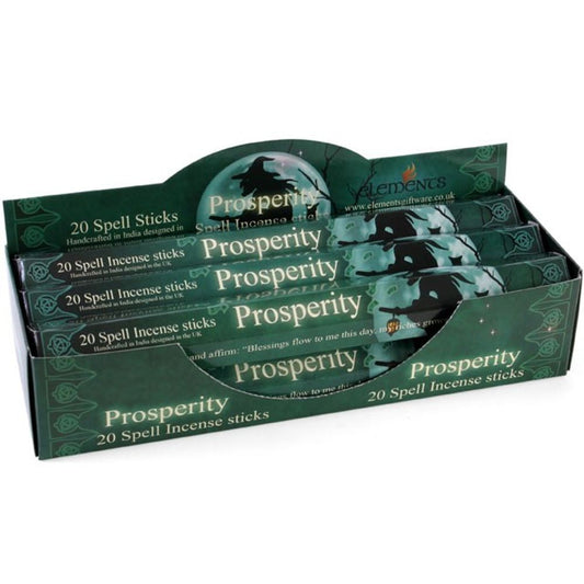 Prosperity Spell Incense Sticks by Lisa Parker - Set of 6