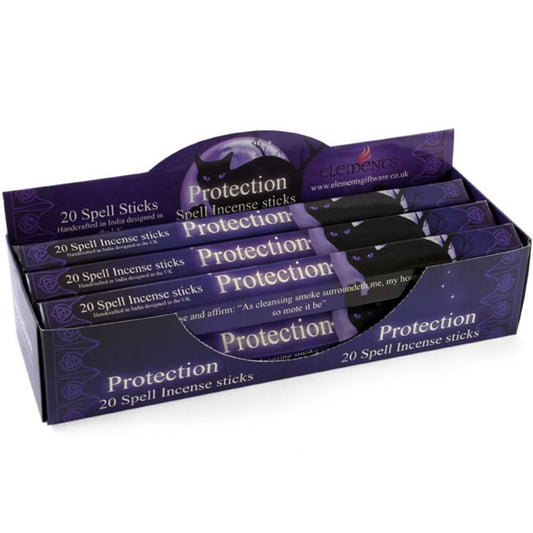 Protection Spell Incense Sticks by Lisa Parker - Set of 6