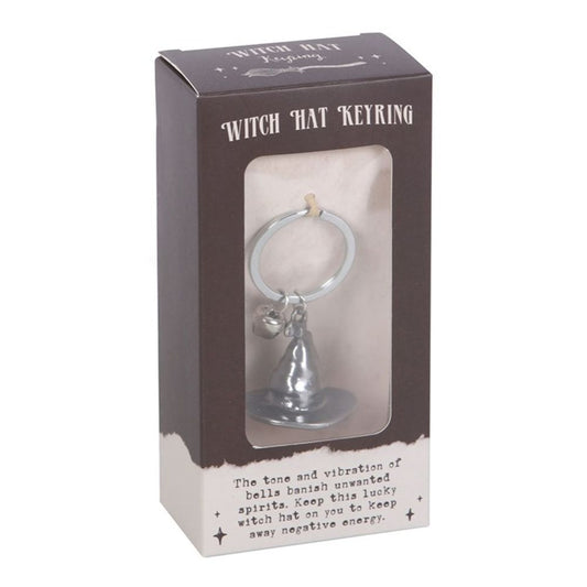 Witch Hat Keyring and matching jingle bell